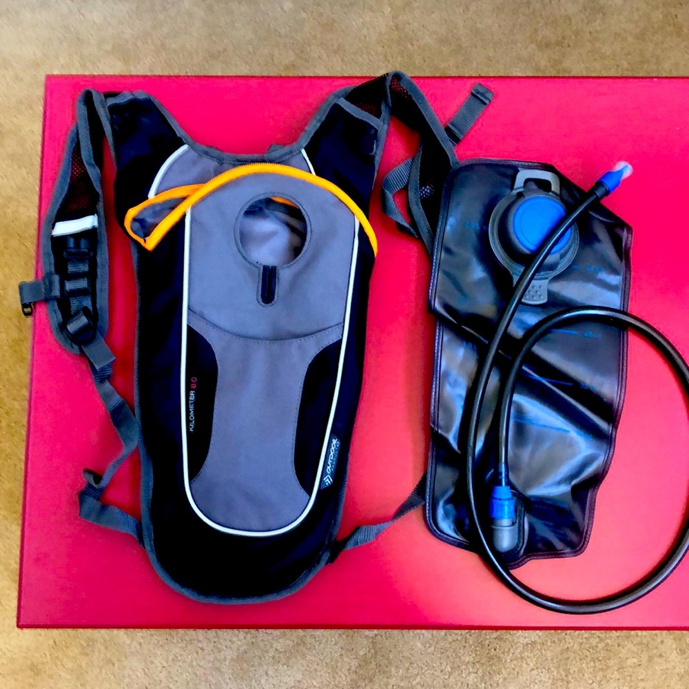 Lightly Used 2L Outdoor Water Backpack